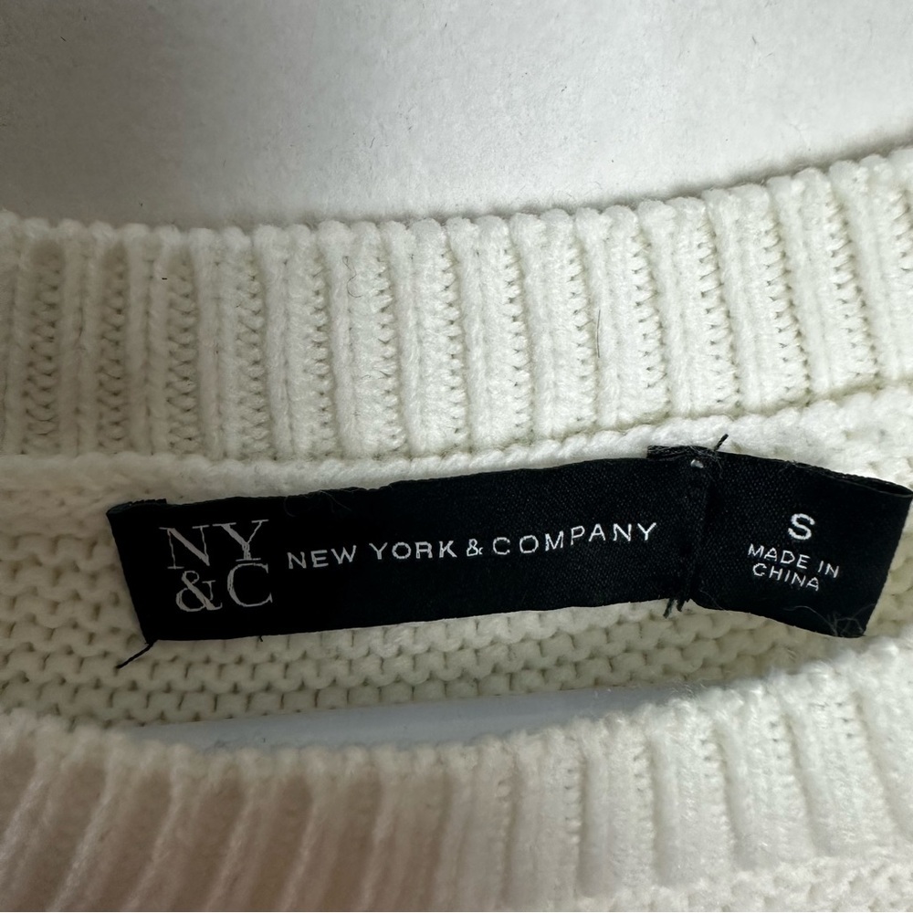 Vintage 90s NY & Co Rainbow Sweater Women's Size Small Pride Unisex - Picture 6 of 8